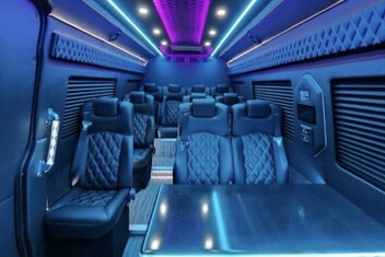 Columbus Sprinter Bus Interior