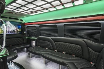 Columbus Sprinter Party Bus Interior