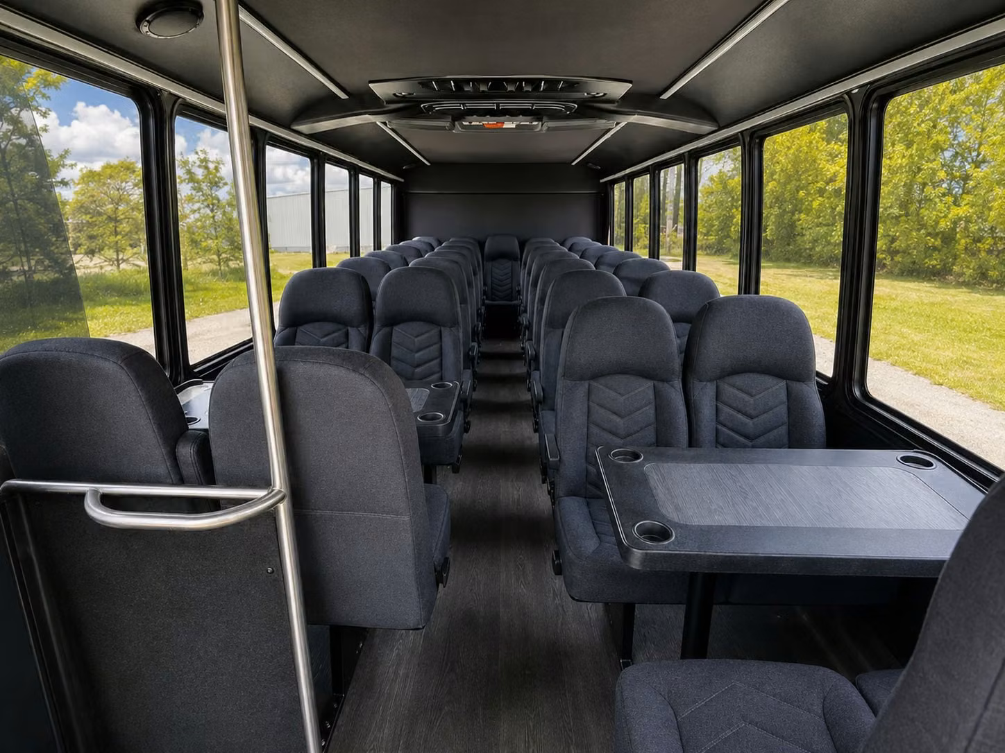 20 passenger minibus inside